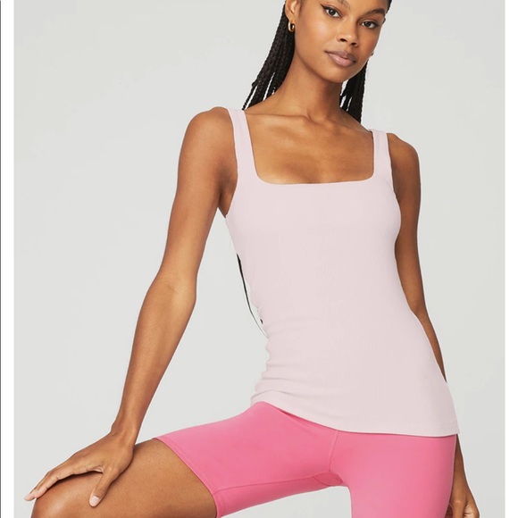 Nike Women's Yoga Ribbed Strappy Tank Top